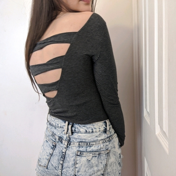 GARAGE Striped Shirt - Picture 3 of 4